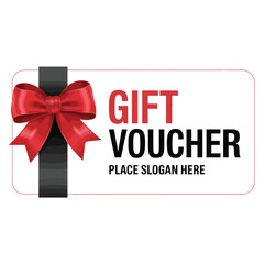 Shopping gift card flat icon