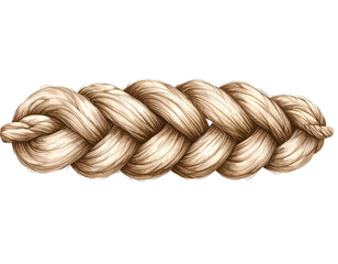 Braided Rope Illustration