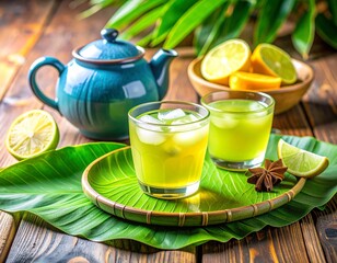 es teler, indonesian traditional drink, food photography