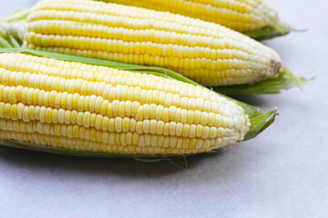 Sweet corn, Fresh yellow corn
