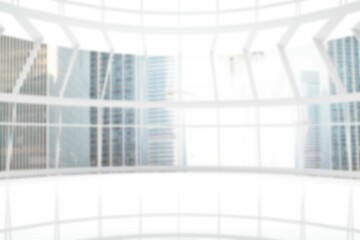 Empty room in modern house