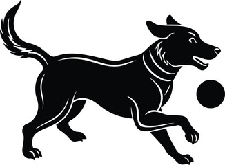 animal, cat, silhouette, dog, vector, illustration, pet, mammal, black, kangaroo, wild, running, panther, feline, icon, animals, cartoon, pets, domestic, jump, design, fur, dogs