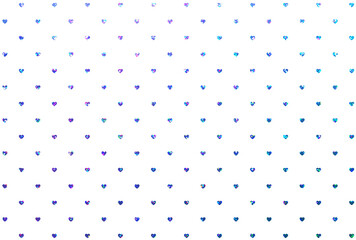 背景素材_ホログラム_ハート