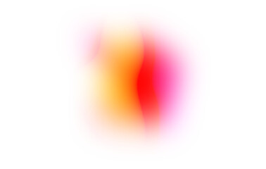 gradient blurred light shape