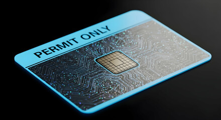 Secure Digital Access Card With Integrated Circuitry For Restricted Areas