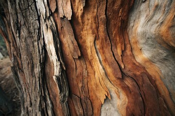 Wood Bark Texture Background