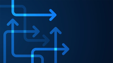 Abstract arrow direction. Technology background. High speed. Hi-tech