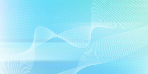 Soft Gradient Pastel Abstract Background with a dotted. Smooth dynamic wavy lines. Modern banner template design.