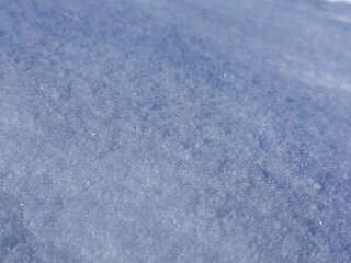 Obraz premium Snow winter white bluish background. 