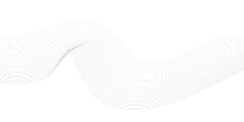 Modern Background with Black Wavy Lines.