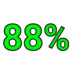 88% percent discount	