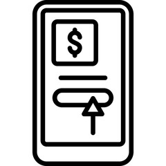Post Payment line icon