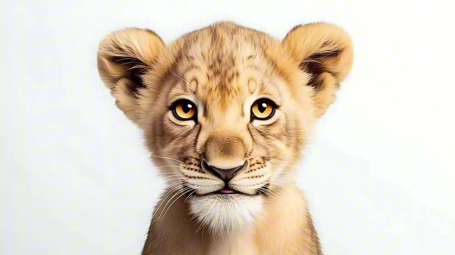 young lion cub