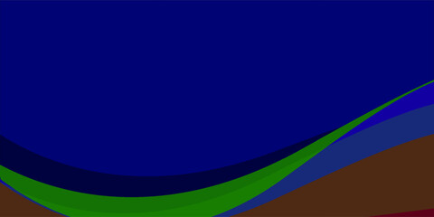 PrintAbstract green banner background. Graphic design banner pattern background template with dynamic curve shapes