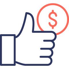 Find Best Price line color icon