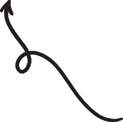 A hand-painted gouache arrow with expressive brush strokes, combining organic movement and modern design. Perfect for creative visuals, motion cues, or infographic elements.