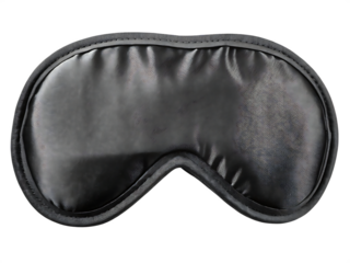 sleeping eye mask isolated on white background PNG , AI GENERATED