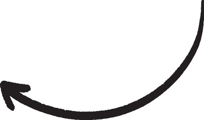 A hand-painted gouache arrow with expressive brush strokes, combining organic movement and modern design. Perfect for creative visuals, motion cues, or infographic elements.