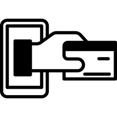 Electronic Payment mixed icon