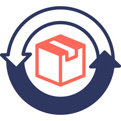 Return Order mixed color icon