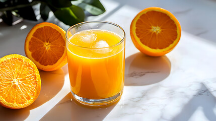 Minimalist Orange Juice