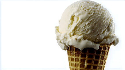 Minimalist Vanilla Ice Cream