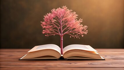 Knowledge Tree Growth, Learning, and the Power of Books