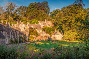 Arlington Row in the Cotswold town of Bibury