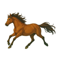 干支・午・ウマのイラスト