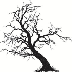 tree silhouette vector