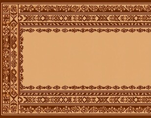 Batik Dayak Ornamental Vector