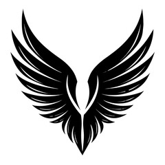angel wings vector illustration