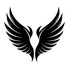 eagle with wings vector