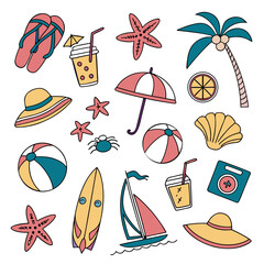 Summer Beach Vacation Collection travel tropical