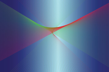 
A colorful lines on a blue background made by adobe illustrator.