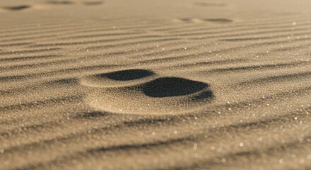 Ephemeral imprints sandy expanse rhythmic furrows whispering tales desert solitude