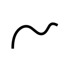 Single Confetti Decoration silhouette 