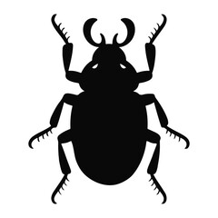 Beetle Tribe Crest Emblem Vector Design