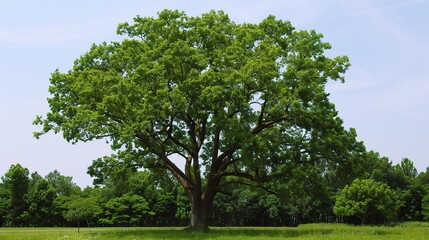 Close-up of a li tree with delicate white flowers blooming on slender branches, showcasing its oval green leaves, smooth bark, and graceful posture in a garden or orchard setting under sunlight