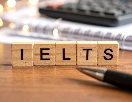 the word IELTS in wood type Mastering IELTS: Your Pathway to Global Opportunities