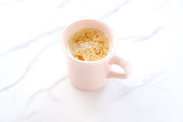 Caffè Latte,“coffee with milk” in Italy
