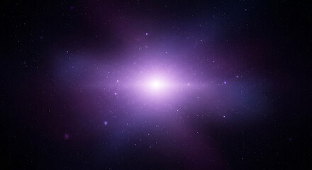 Naklejka premium purple space background