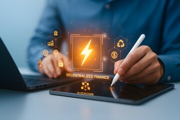 Decentralized Finance (DeFi) and Energy Integration Interface
