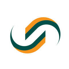 Letter S logo icon design template 