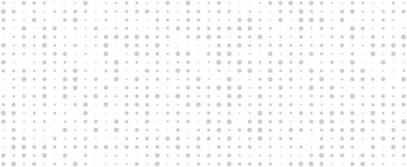 Subtle dot pattern background with varying circle sizes, ideal for minimal and clean designs