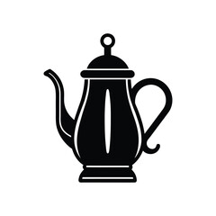 teapot isolated on white