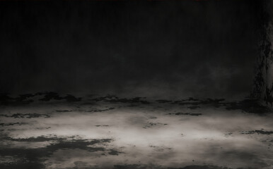 Vintage Cracked Paint Wall Background