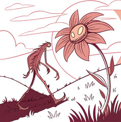 abstract floral background