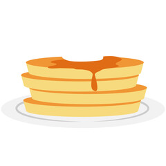 Pancake Illustration