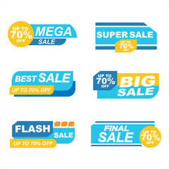 Best discount offer banners. Price deal sale stickers. Black friday special offer tags. Sale bubble coupon. Promotion discount banner templates design. Buy offer sticker. Super deal set. Vector